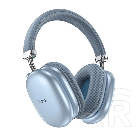 Hoco w35 max bluetooth fejhallgató sztereo (v5.4, aktív zajszűrő, tf kártyaolvasó, 3.5mm jack aljzat) világoskék
