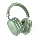 Hoco w35 max bluetooth fejhallgató sztereo (v5.4, aktív zajszűrő, tf kártyaolvasó, 3.5mm jack aljzat) világoszöld