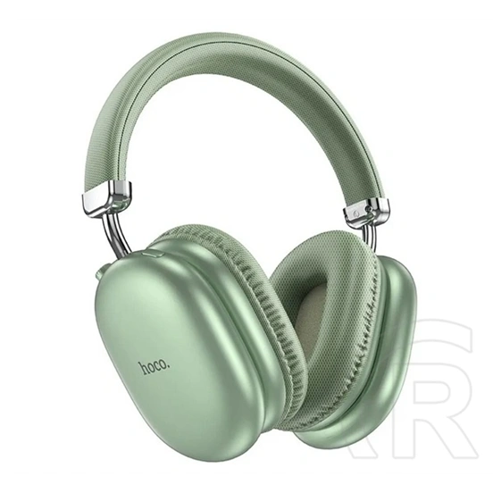 Hoco w35 max bluetooth fejhallgató sztereo (v5.4, aktív zajszűrő, tf kártyaolvasó, 3.5mm jack aljzat) világoszöld
