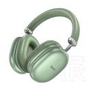 Hoco w35 max bluetooth fejhallgató sztereo (v5.4, aktív zajszűrő, tf kártyaolvasó, 3.5mm jack aljzat) világoszöld