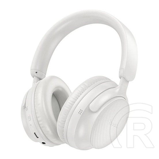 Hoco w53 bluetooth fejhallgató sztereo (v5.0, összehajtható, 3.5mm jack aljzat) fehér