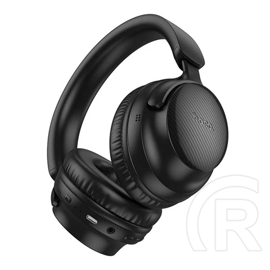 Hoco w53 bluetooth fejhallgató sztereo (v5.0, összehajtható, 3.5mm jack aljzat) fekete