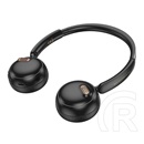 Hoco w62 bluetooth fejhallgató sztereo (v5.3, mikrofon, 3.5mm jack aljzat) fekete