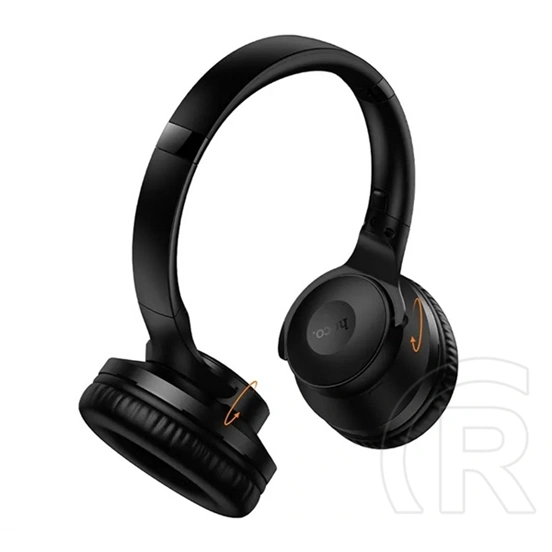 Hoco w71 bluetooth fejhallgató sztereo (v6.0, mikrofon, összehajtható, 3.5mm jack aljzat) fekete