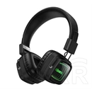Hoco w72 bluetooth fejhallgató sztereo (v6.0, mikrofon, összehajtható) fekete