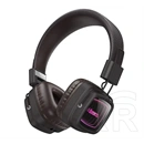 Hoco w72 bluetooth fejhallgató sztereo (v6.0, mikrofon, összehajtható) sötétbarna