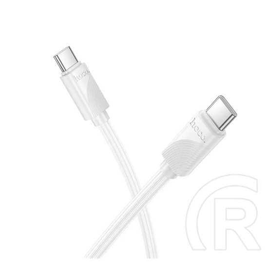 Hoco x114 adatkábel (type-c - type-c, 60w, pd gyorstöltő 3.0, 100cm) fehér