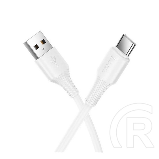Hoco x120 adatkábel (usb - type-c, 15w, gyorstöltő, 100cm) fehér