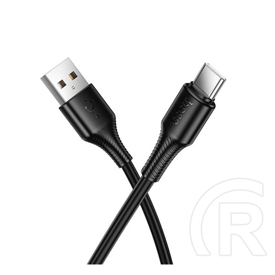 Hoco x120 adatkábel (usb - type-c, 15w, gyorstöltő, 100cm) fekete