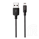 Hoco X14 adat- és töltőkábel (USB-A dugó / Lightning 8 pin dugó, 1 m, fekete)