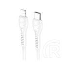 Hoco x37 adatkábel (type-c - lightning, 27w, 100cm, törésgátló) fehér