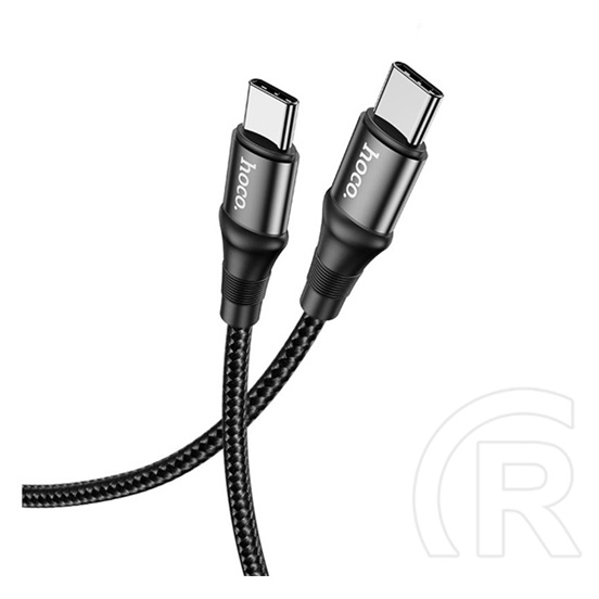 Hoco X50 USB adat- és töltőkábel (C dugó / C dugó, 1 m, fekete)