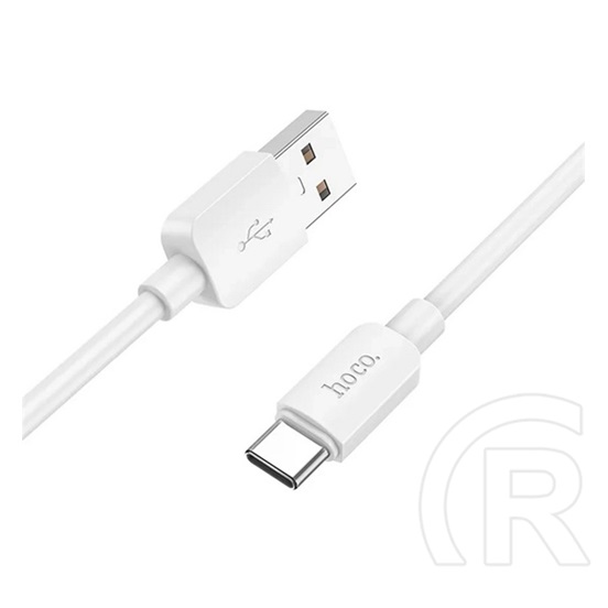 Hoco x96 adatkábel (usb - type-c, 27w, gyorstöltő, 100cm) fehér