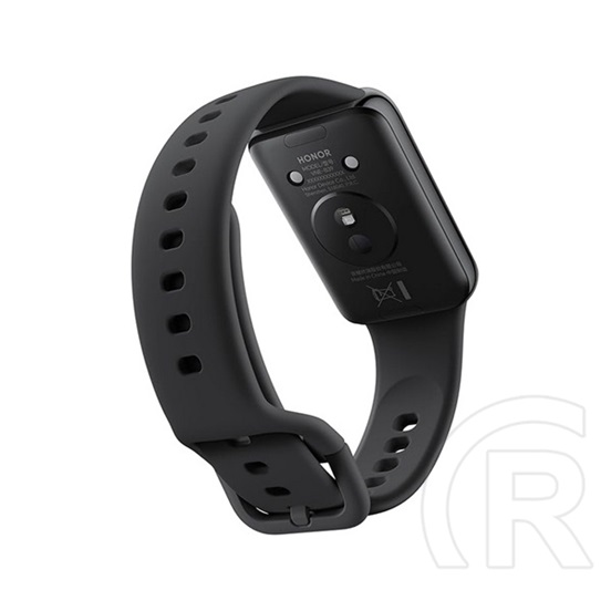 Honor band 10 okoskarkötő(aktivitásmérő, pulzusmérő, hívásjelzés, vízálló, szilikon szíj)fekete