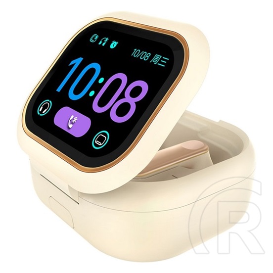 Honor choice cubuds bluetooth fülhallgató sztereo (v6.0, tws, mikrofon, aktív zajszűrő, led kijelző + töltőtok) khaki