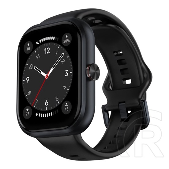 Honor choice haylou watch okosóra (beépített gps, gumírozott szíj, aktivitásmérő, pulzusmérő, vízálló, 5atm) fekete