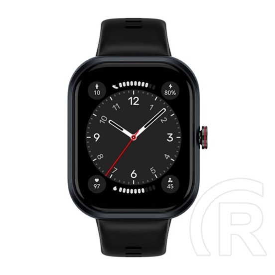 Honor choice haylou watch okosóra (beépített gps, gumírozott szíj, aktivitásmérő, pulzusmérő, vízálló, 5atm) fekete