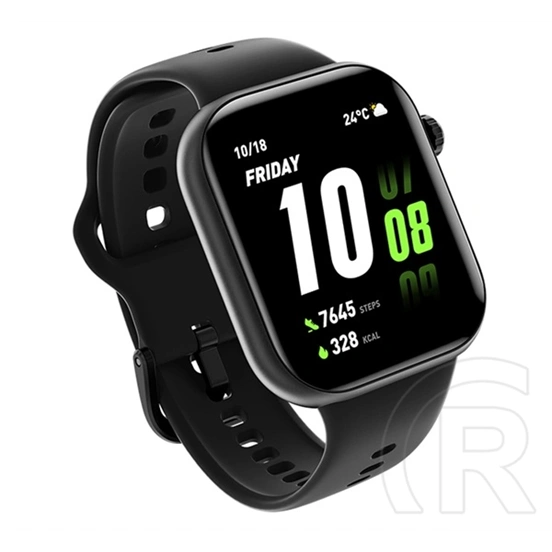 Honor choice infowear watch 2i okosóra (szilikon szíj, állítható, aktivitásmérő, pulzusmérő, ip68) fekete