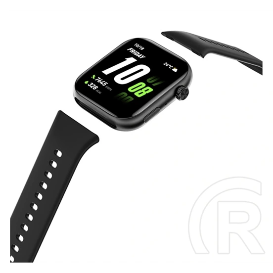 Honor choice infowear watch 2i okosóra (szilikon szíj, állítható, aktivitásmérő, pulzusmérő, ip68) fekete