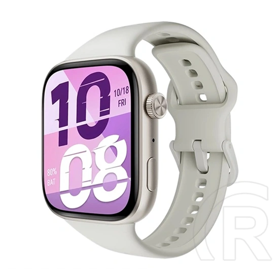 Honor watch x5i okosóra (szilikon szíj, állítható, aktivitásmérő, pulzusmérő, ip68) fehér