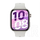 Honor watch x5i okosóra (szilikon szíj, állítható, aktivitásmérő, pulzusmérő, ip68) fehér