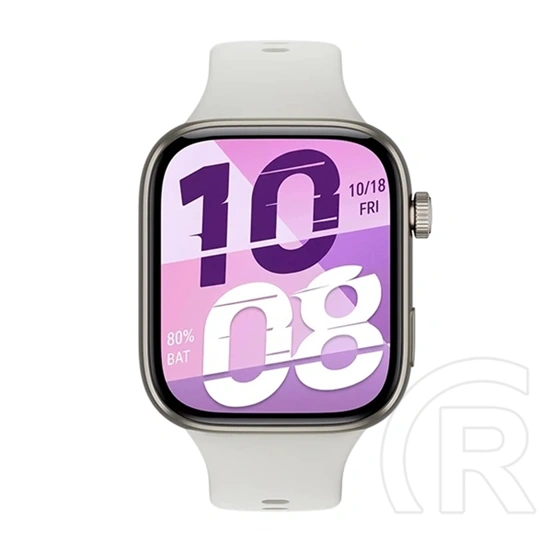 Honor watch x5i okosóra (szilikon szíj, állítható, aktivitásmérő, pulzusmérő, ip68) fehér