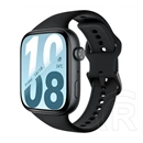 Honor watch x5i okosóra (szilikon szíj, állítható, aktivitásmérő, pulzusmérő, ip68) fekete