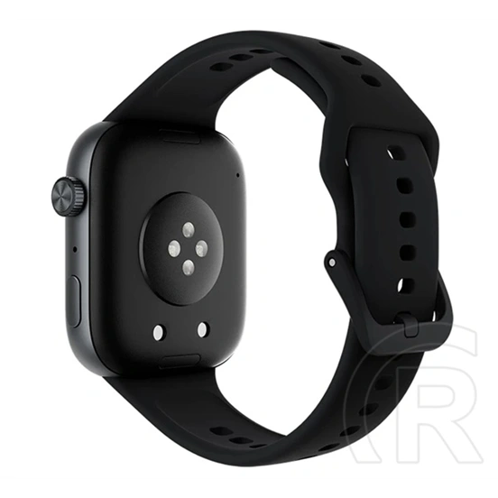 Honor watch x5i okosóra (szilikon szíj, állítható, aktivitásmérő, pulzusmérő, ip68) fekete