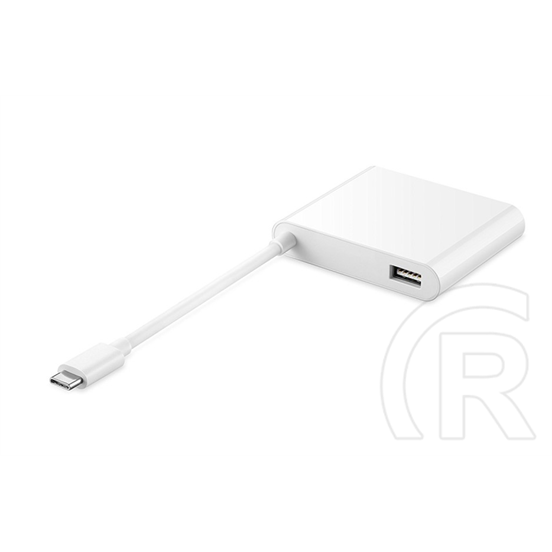 Huawei AD11 Mate Dock USB-C - VGA/HDMI adapter (fehér)