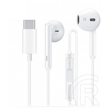 Huawei CM33 USB-C mikrofonos fülhallgató (fehér)