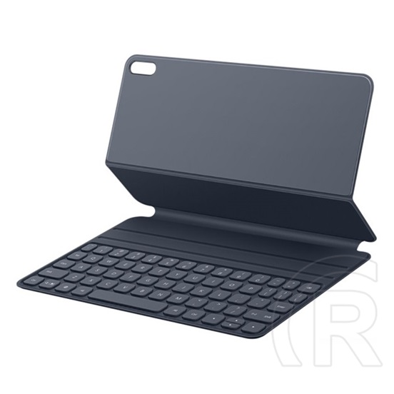Huawei MatePad 10.4 WIFI (BAH3-W09) bluetooth billentyűzet (asztali tartó funkció, QWERTY, angol nyelvű) sötétszürke