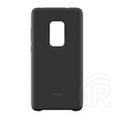 Huawei Mate 20 szilikon telefonvédő (beépített fémlemez, gumírozott) fekete