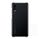 Huawei P20 műanyag telefonvédő (ultravékony, 0.8 mm) fekete