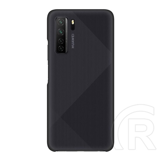 Huawei P40 Lite / nova 7 SE műanyag telefonvédő fekete