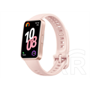 Huawei band 10 okoskarkötő (aktivitásmérő, pulzusmérő, hívásjelzés, vízálló, szilikon szíj) rózsaszín
