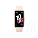 Huawei band 10 okoskarkötő (aktivitásmérő, pulzusmérő, hívásjelzés, vízálló, szilikon szíj) rózsaszín