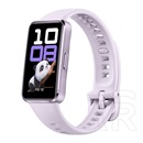Huawei band 10 okoskarkötő (alumínium keret, aktivitásmérő, pulzusmérő, hívásjelzés, vízálló, szilikon szíj) lila