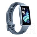 Huawei band 10 okoskarkötő (alumínium keret, aktivitásmérő, pulzusmérő, hívásjelzés, vízálló, szilikon szíj) világoskék