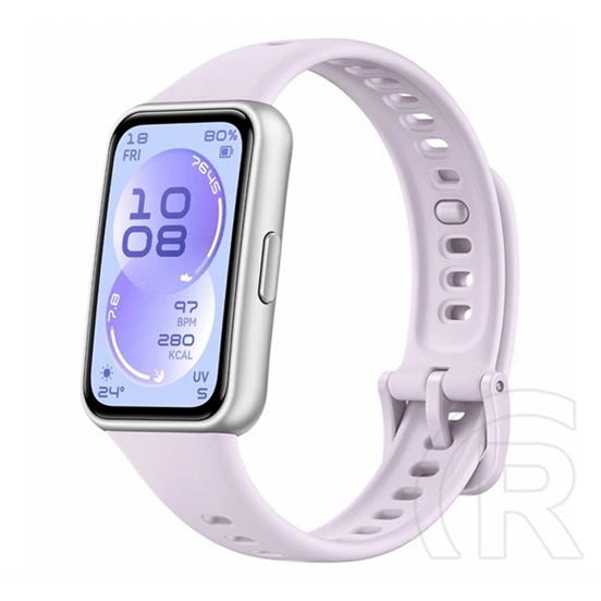 Huawei band 11 okoskarkötő (aktivitásmérő, pulzusmérő, hívásjelzés, vízálló, szilikon szíj) lila