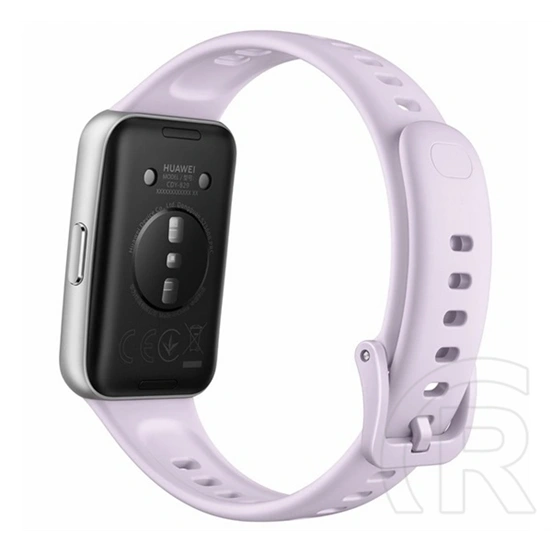 Huawei band 11 okoskarkötő (alumínium keret, aktivitásmérő, pulzusmérő, hívásjelzés, vízálló, szilikon szíj) lila