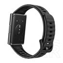 Huawei band 11 pro okoskarkötő (alumínium keret, aktivitásmérő, pulzusmérő, hívásjelzés, vízálló, szilikon szíj) fekete