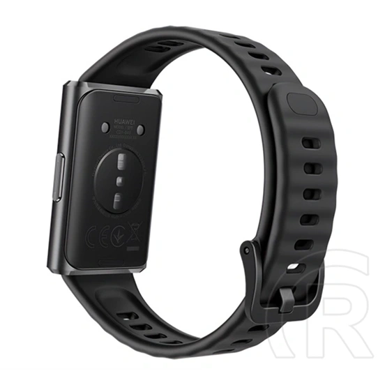 Huawei band 11 pro okoskarkötő (alumínium keret, aktivitásmérő, pulzusmérő, hívásjelzés, vízálló, szilikon szíj) fekete