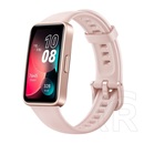 Huawei band 8 bluetooth okoskarkötő (aktivitásmérő, pulzusmérő, hívásjelzés, vízálló, 100 sport mód) rózsaszín