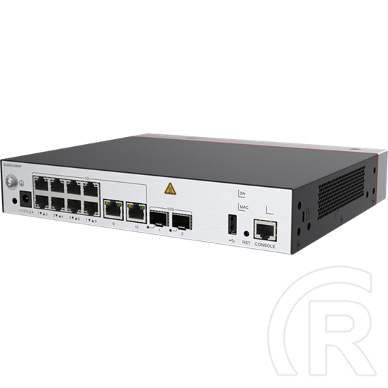 Huawei eKit AC650-256AP vezeték nélküli access kontroller (10 x 1GbE RJ45, 2 x 10Gb SFP+, 1 konzol, rack, max. 256 AP)