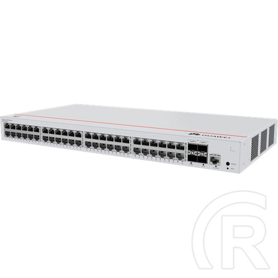 Huawei eKit S220-48T4S 48 portos Gigabit rack switch (48x1Gb, 4x1Gb SFP, konzol port, L2 menedzselt, 1U, fém ház)