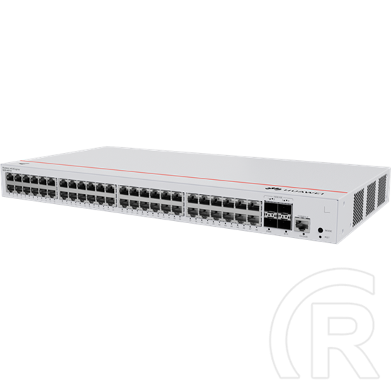 Huawei eKit S220-48T4X 48x1Gb + 4x10G SFP+ switch (Layer2 menedzselt, rackbe szerelhető, 1 konzol port, beépített AC táp