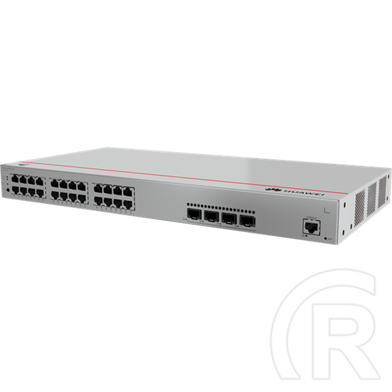 Huawei eKit S310-24P4S 24x1Gb Switch (400W PoE+, 4x1Gb SFP, rack, iStack, Layer2+, 1x konzol)