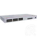 Huawei eKit S310-24P4X 24-port 1Gb PoE+ switch (400 W PoE, 4x10Gb SFP+, 1x konzol, iStack, Layer2+ menedzselt, rack, 1U)