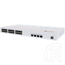 Huawei eKit S310-24P4X 24-port 1Gb PoE+ switch (400 W PoE, 4x10Gb SFP+, 1x konzol, iStack, Layer2+ menedzselt, rack, 1U)