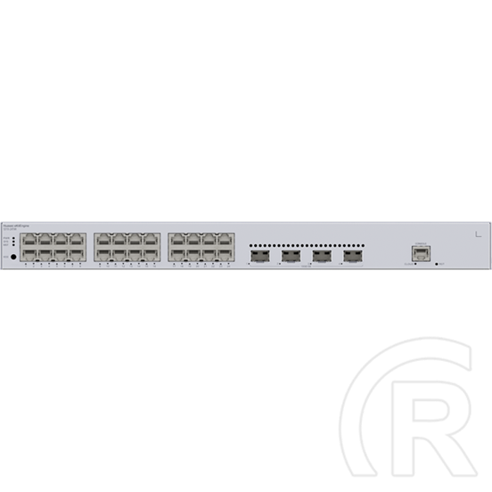 Huawei eKit S310-24T4X 24-portos Gigabit switch (24 x 10/100/1000, 4 x 10G SFP+, iStack, Layer2+, rack, 1 konzolport, 1U